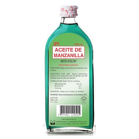Aceite de Manzanilla