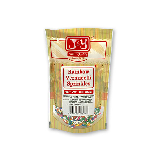 Rainbow Vermicelli Sprinkles
