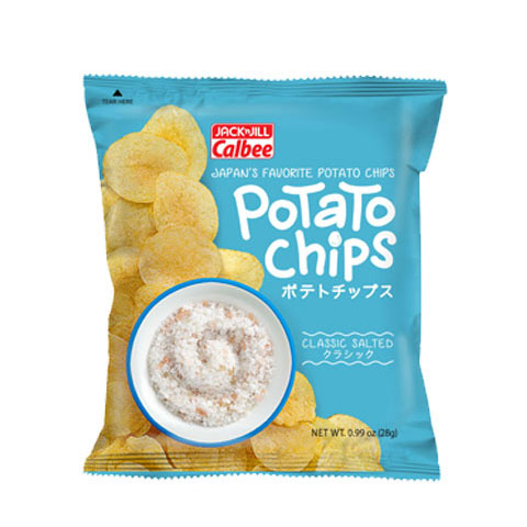 Calbee Potato Chips Classic Salted 28g/48