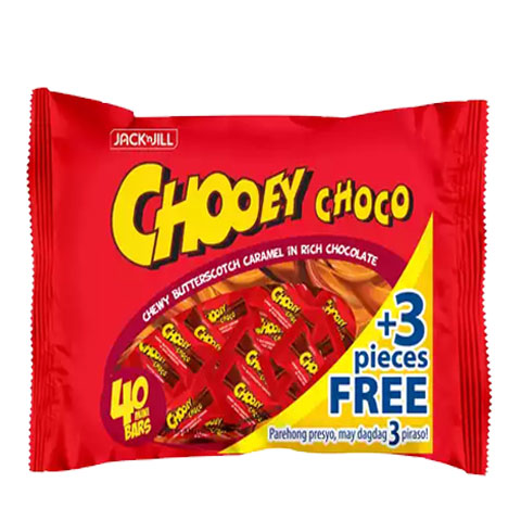 Chooey Choco Mini Bars 5.5g x 40+3