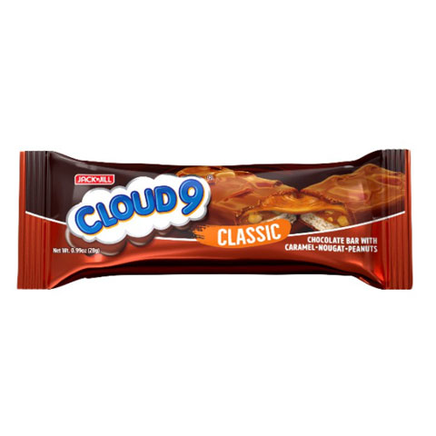 Cloud 9 Classic Chocolate Bar 28g/12