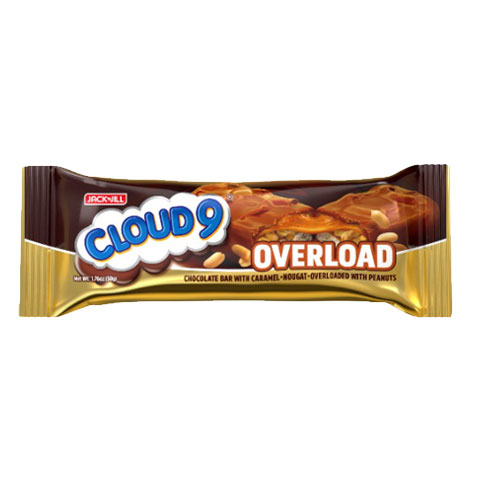 Cloud 9 Overload Chocolate Bar 50g