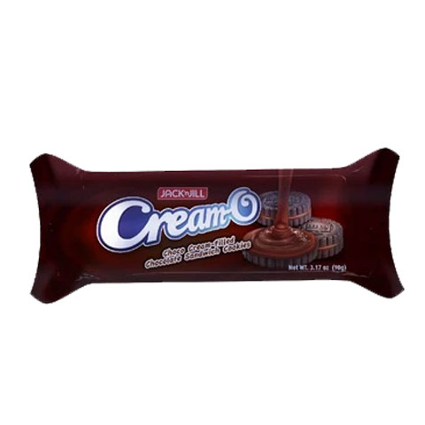 Cream-O Choco Cream-Filled Chocolate Sandwich Cookies 90g/60