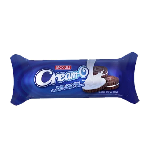Cream-O Vanilla Cream-Filled Chocolate Sandwich Cookies 90g