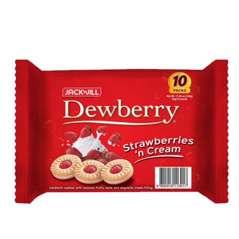 Dewberry Strawberries 'n Cream 33 g x10's