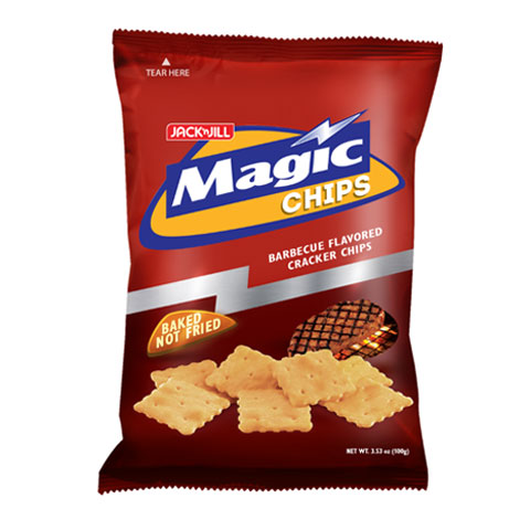 Magic Cracker Chips Barbeque Flavored 100g