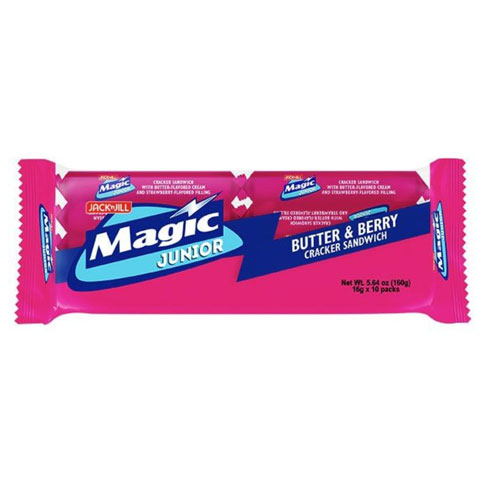 Magic Flakes Junior Butter & Berry Cracker Sandwich 16g x10