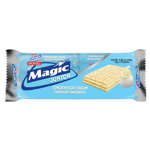 Magic Flakes Junior Condensada Cream Flavored Crackers 16g x 10