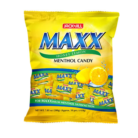 Maxx Honey Lemon Menthol Candy 50s