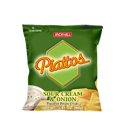 Piattos Sour Cream & Onion