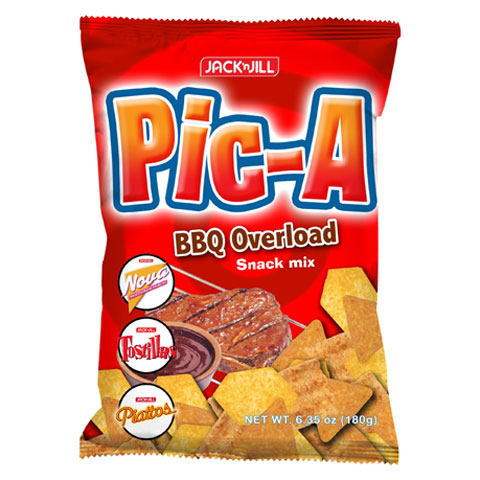 Pic-A BBQ Overload Snack Mix 180g