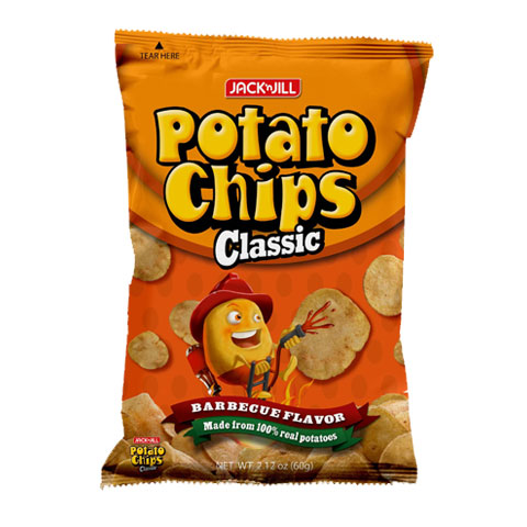 Potato Chips Classic Barbecue 60g/50