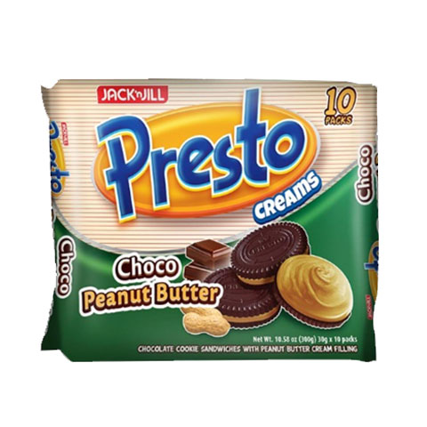 Presto Sandwich Cookies Choco Peanut Butter