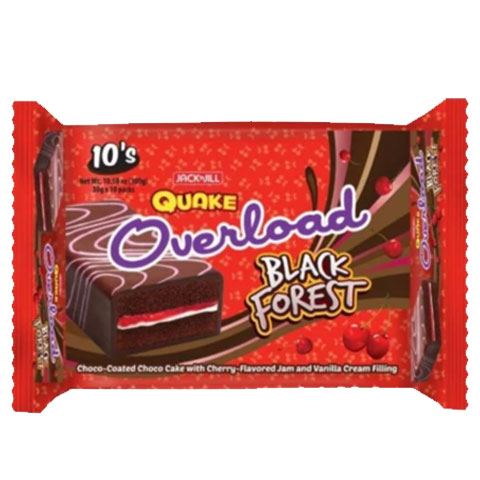 Quake Overload Cake Black Forest 30 g x10