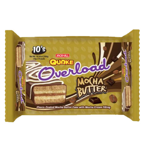 Quake Overload Cake Mocha Butter 30 g x10
