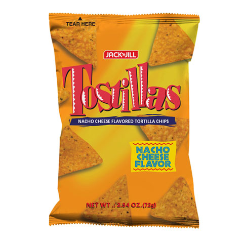 Tostillas Nacho Cheese 72g