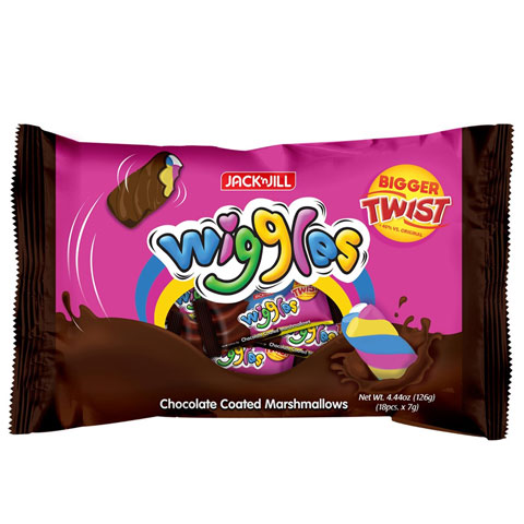 Wiggles Chocolate Coated Marshmallow 7 g x18