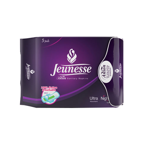 Anion Sanitary Napkins with wing Night