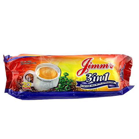 3 in 1 Coffee Mix with Spirulina 12s
