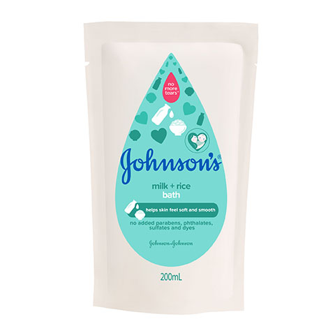 Baby Bath Milk + Rice Refill