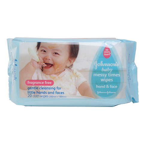 Baby Messy Times Wipes Fragrance Free