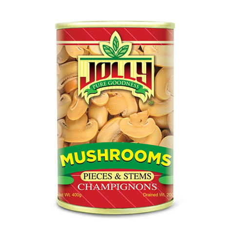 Canned Mushroom Pieces and Stems