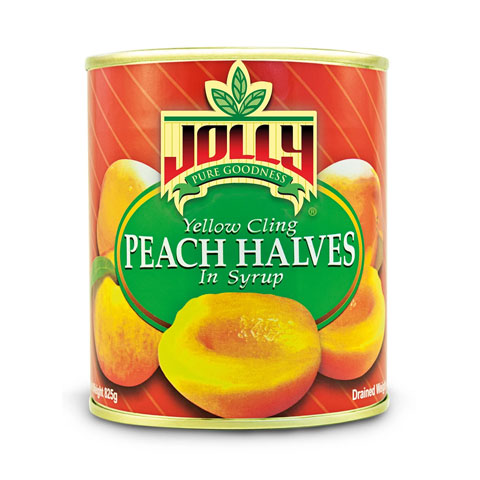 Peach Halves in Syrup