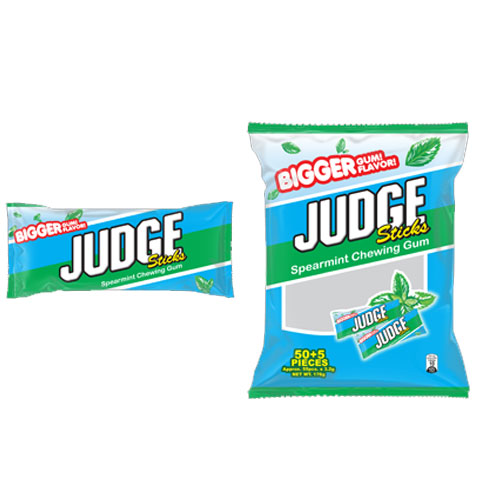 Spearmint Chewing Gum Stick