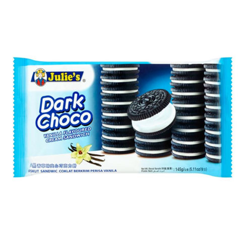 Dark Choco Vanilla Flavoured Cream Sandwich