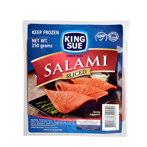 Salami Sliced