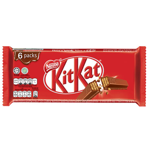 Wafer Fingers in Milk Chocolate