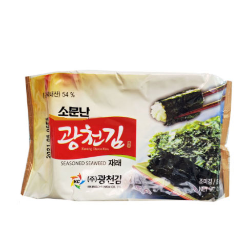 Kwang Cheon Kim Seasoned Seaweed (Nori)