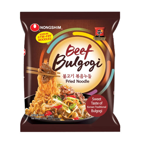 Nongshim Beef Bulgogi Flavor Fried Noodle
