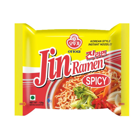 Ottogi Jin Ramen Noodles Spicy