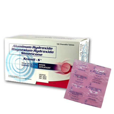 Chewable Tablet Antacid-Antiflatulent