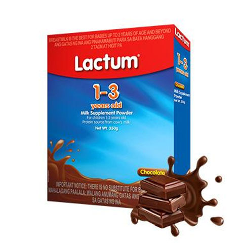 For kids 1-3 yrs old Chocolate