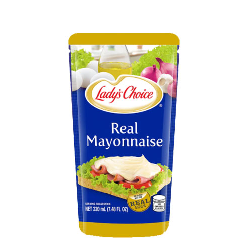 Real Mayonnaise Pouch 220ml