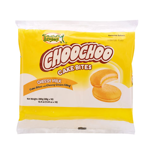 Choochoo Cake Bites Cheesy Milk