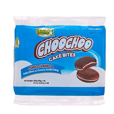 Choochoo Cake Bites Choco Vanilla