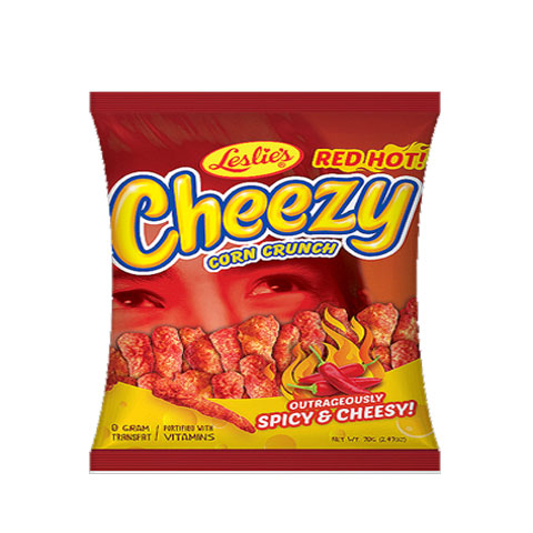 Cheezy Corn Crunch Red Hot