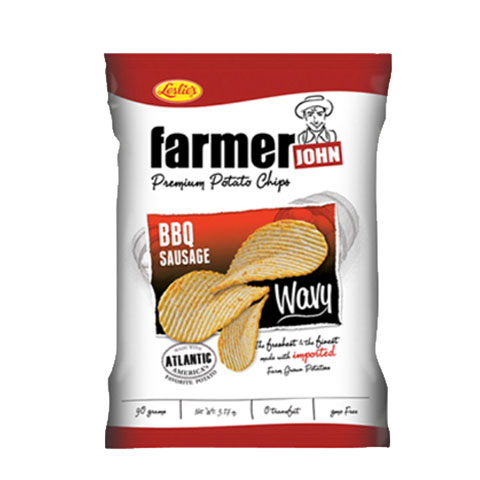 Farmer John Potato Chips Bbq Sausage