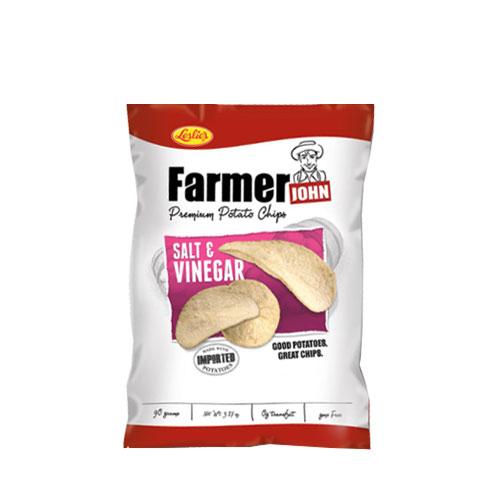 Farmer John Potato Chips Salt and Vinegar