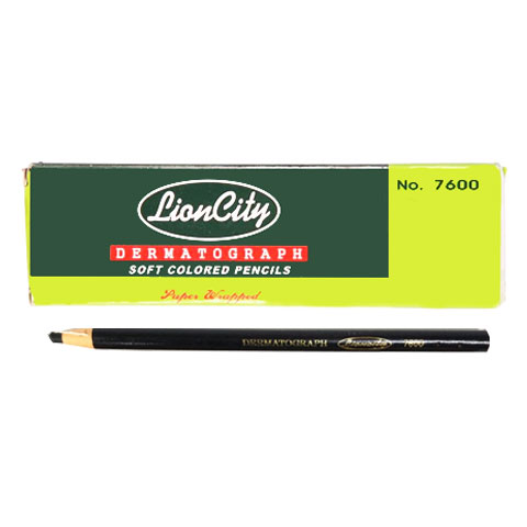 Dermatograph Soft Colored Pencil Black