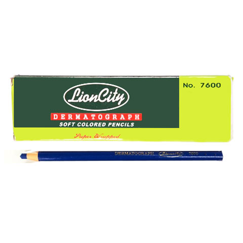 Dermatograph Soft Colored Pencil Blue