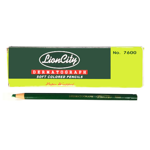 Dermatograph Soft Colored Pencil Green