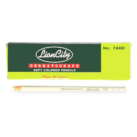 Dermatograph Soft Colored Pencil White