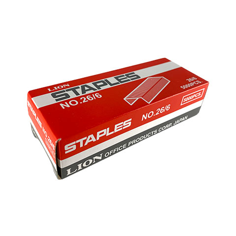 Staple Wire No. 26x6 5000 pcs