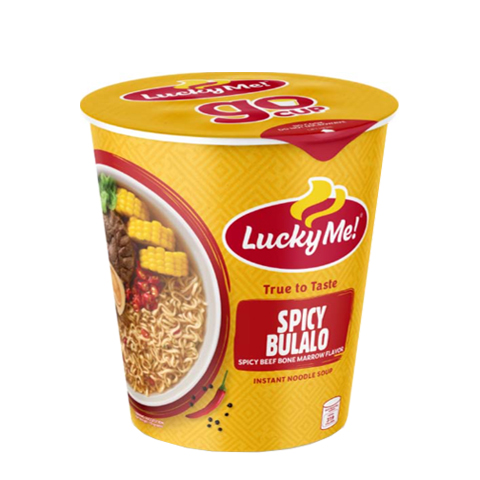 Lucky Me Go Cup Instant Noodles Spicy Bulalo