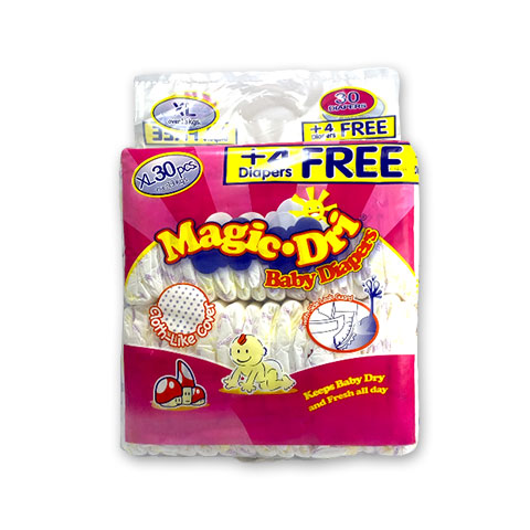 Diaper Tape Extra Large over 13 kg + 4 FREE