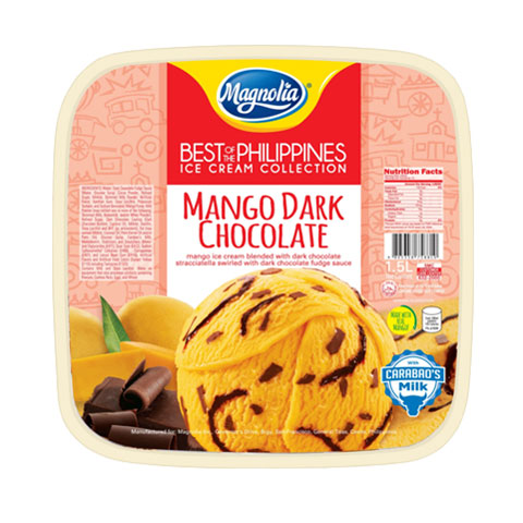 Ice Cream Best of the Philippines Mango Dark Chocolate